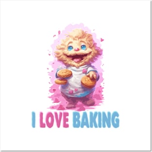 I Just Love Baking Posters and Art